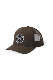 Crest Netplus MP Trucker Hat - Dark Earth/Dark Earth