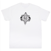 T-shirt à écusson - Blanc