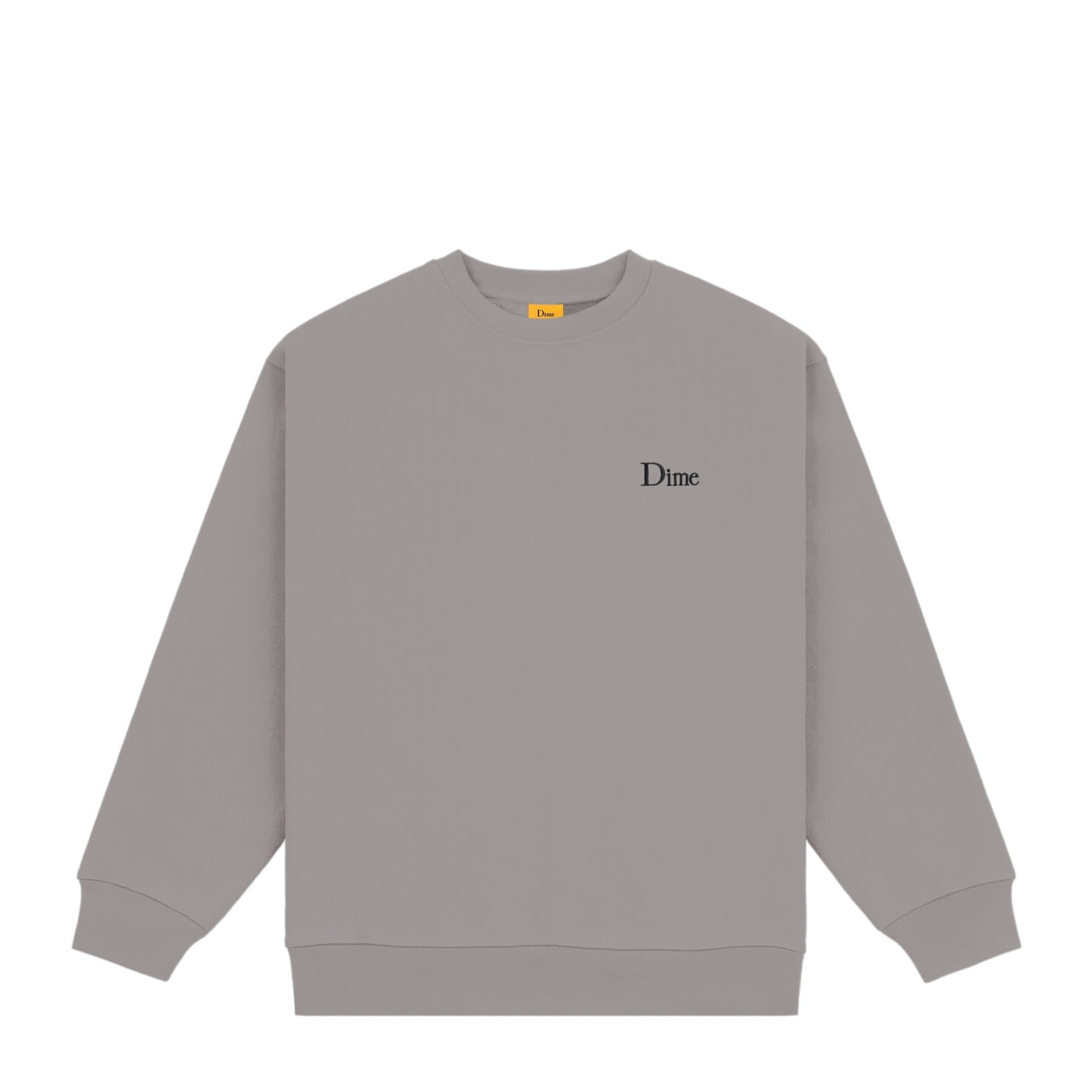 Classic Small Logo Crewneck - Charcoal