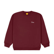 Classic Small Logo Crewneck - Plum