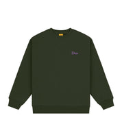 Classic Small Logo Crewneck - Forest Green