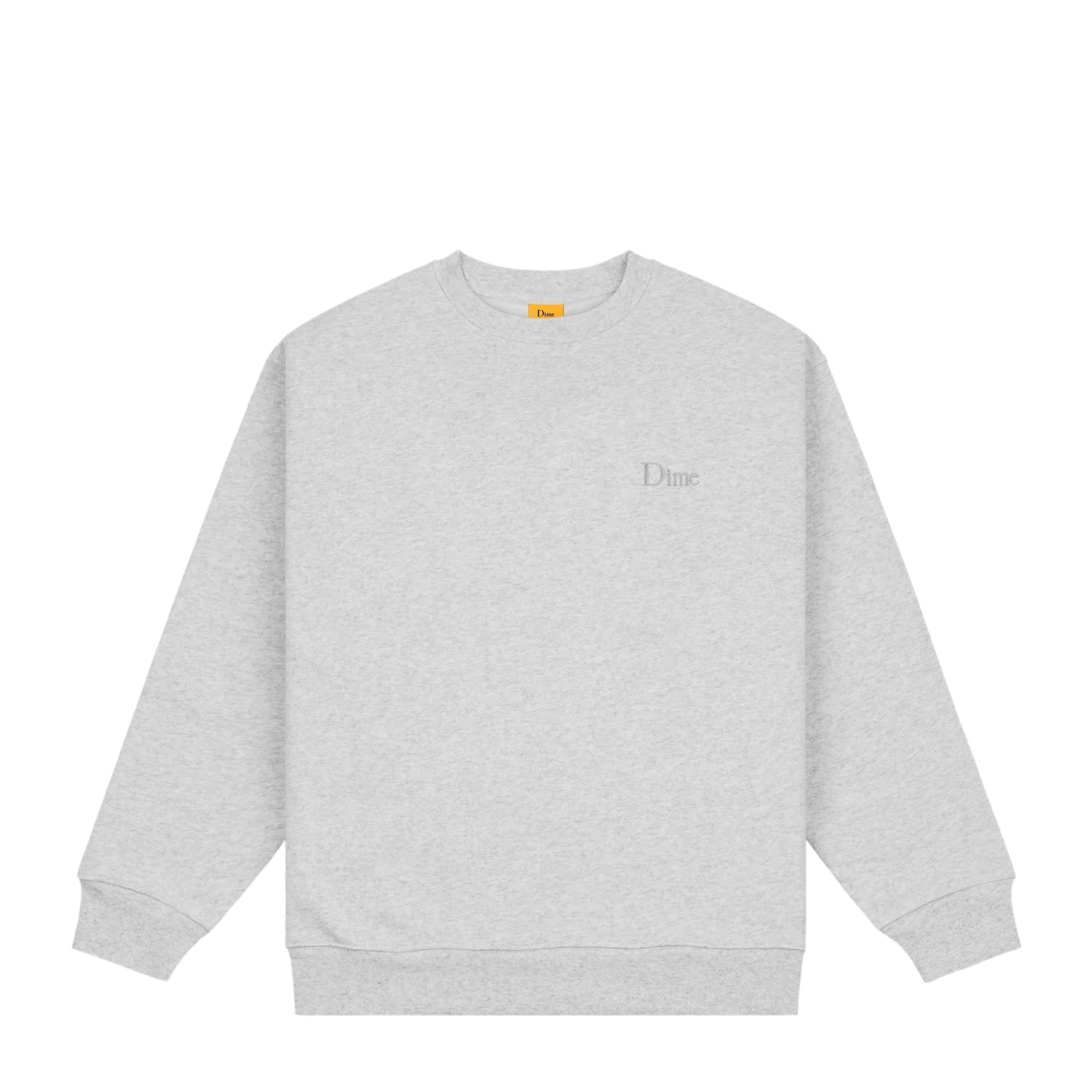 Classic Small Logo Crewneck - Heather Gray (Holiday 23)