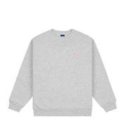 Classic Small Logo Crewneck - Heather Gray