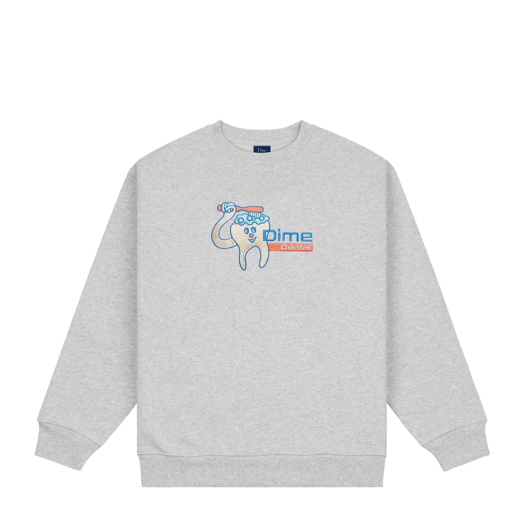 Dental Care Crewneck - Heather Gray