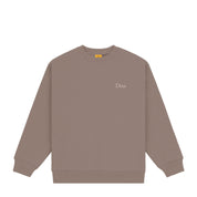 Classic Small Logo Crewneck - Deep Sepia