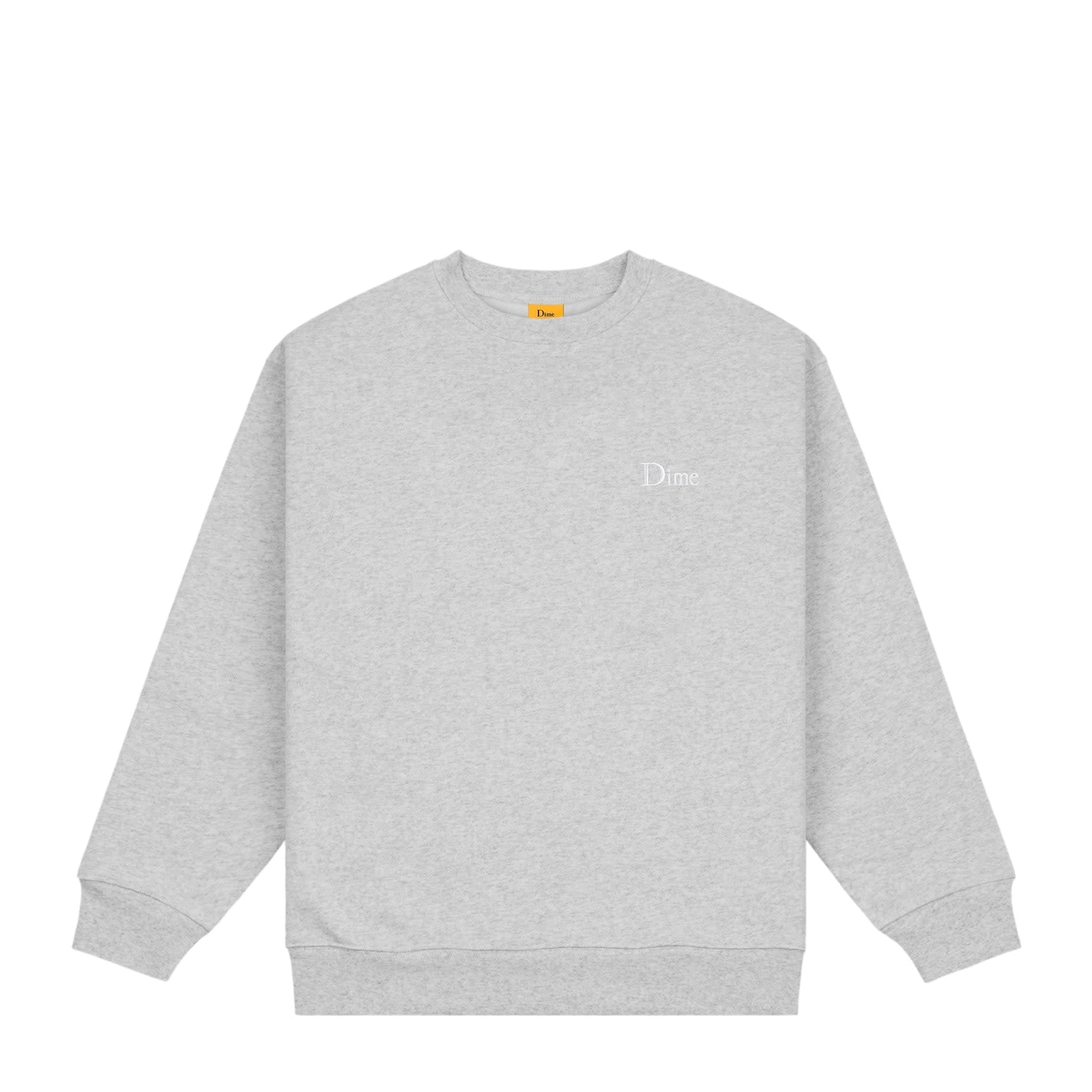 Classic Small Logo Crewneck - Heather Gray (Summer 24)