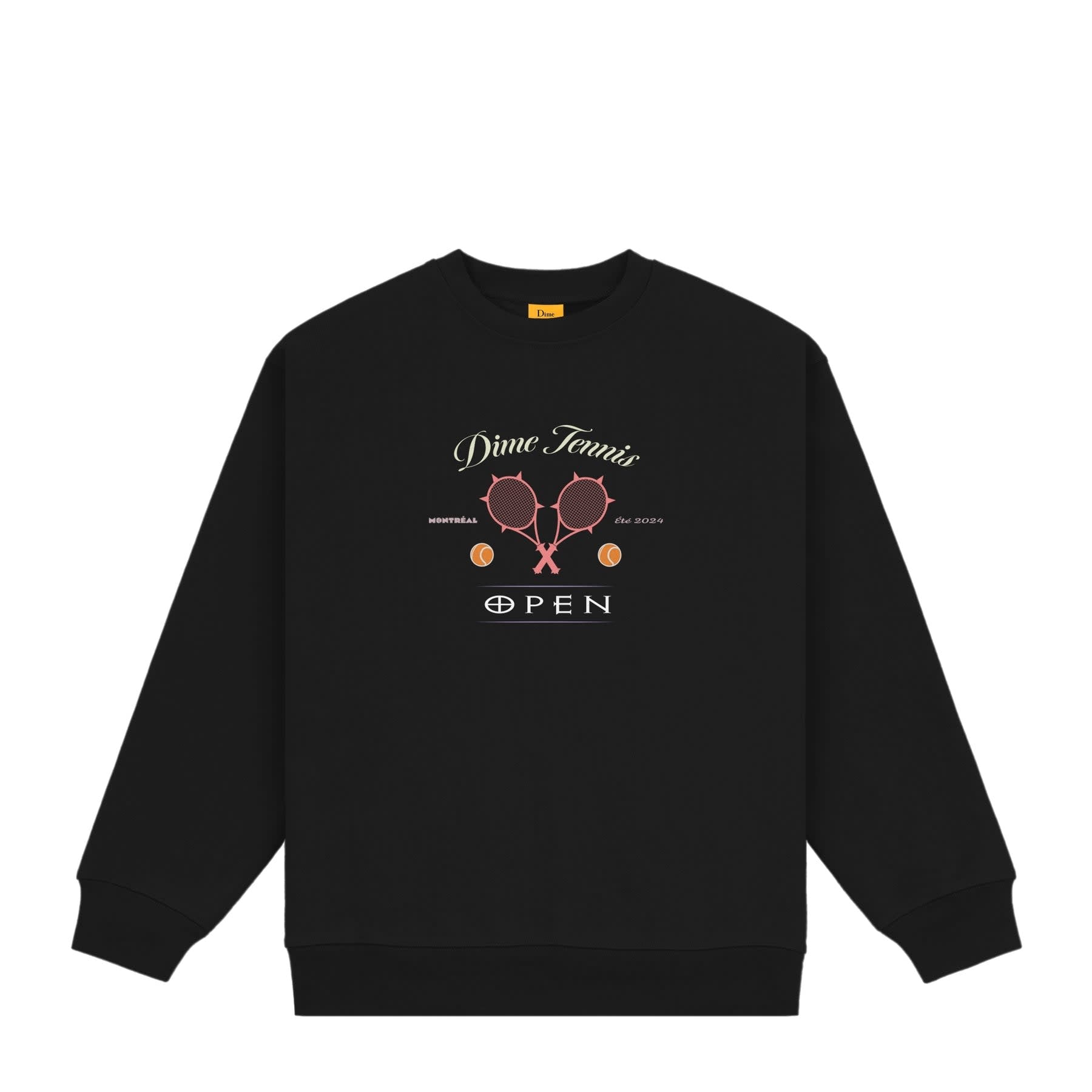 Court Crewneck - Black