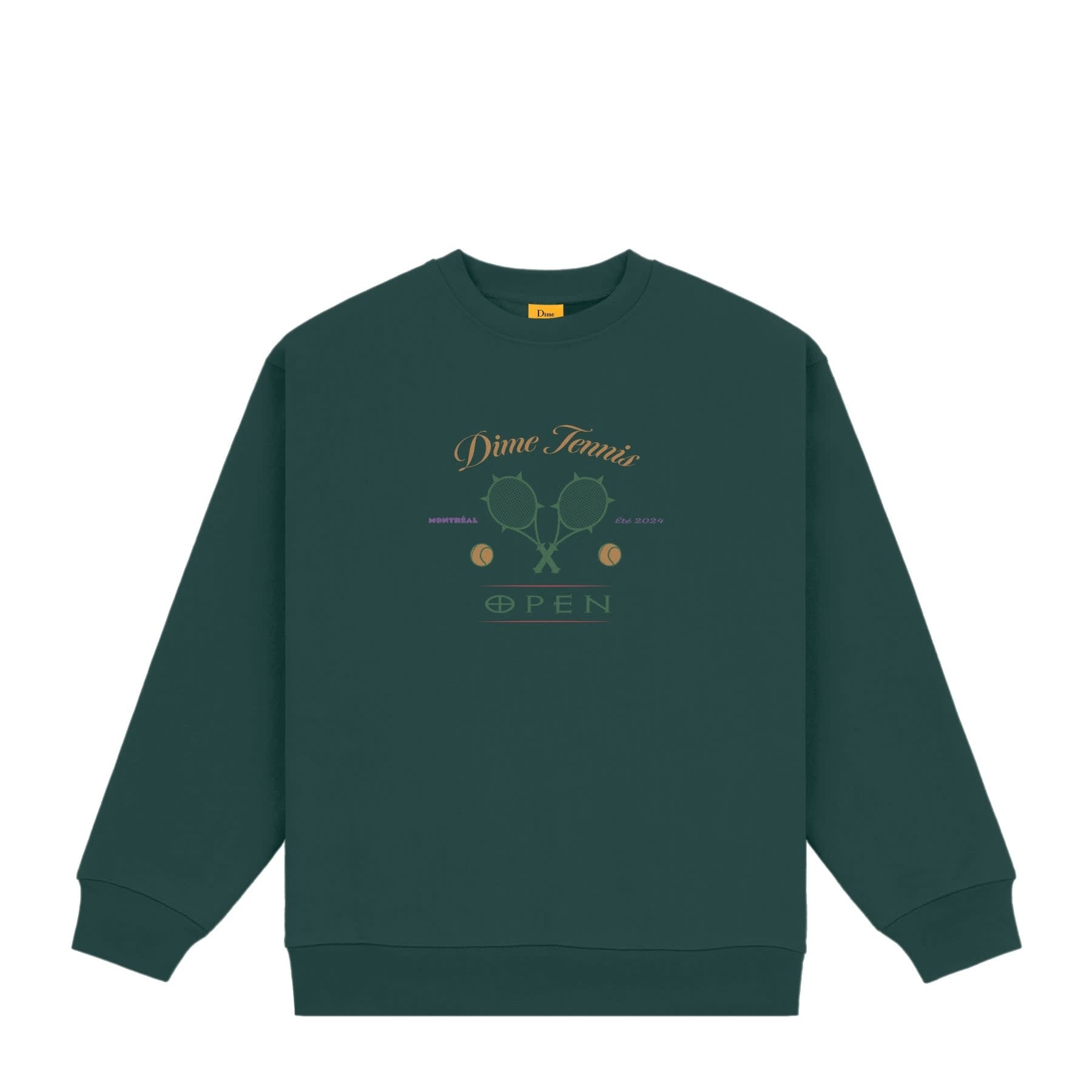 Court Crewneck - Rainforest