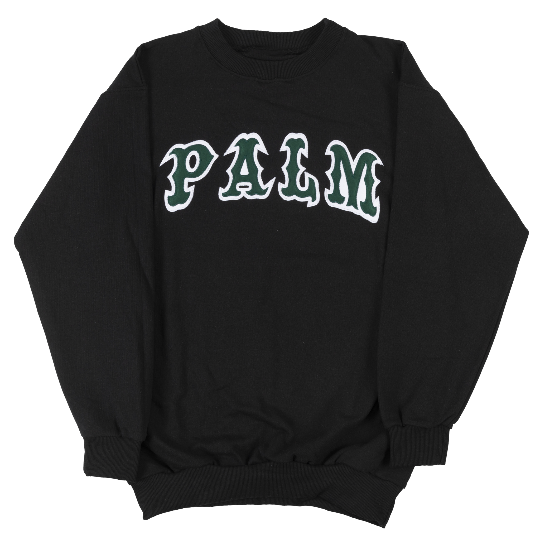 League Crewneck - Black/Green