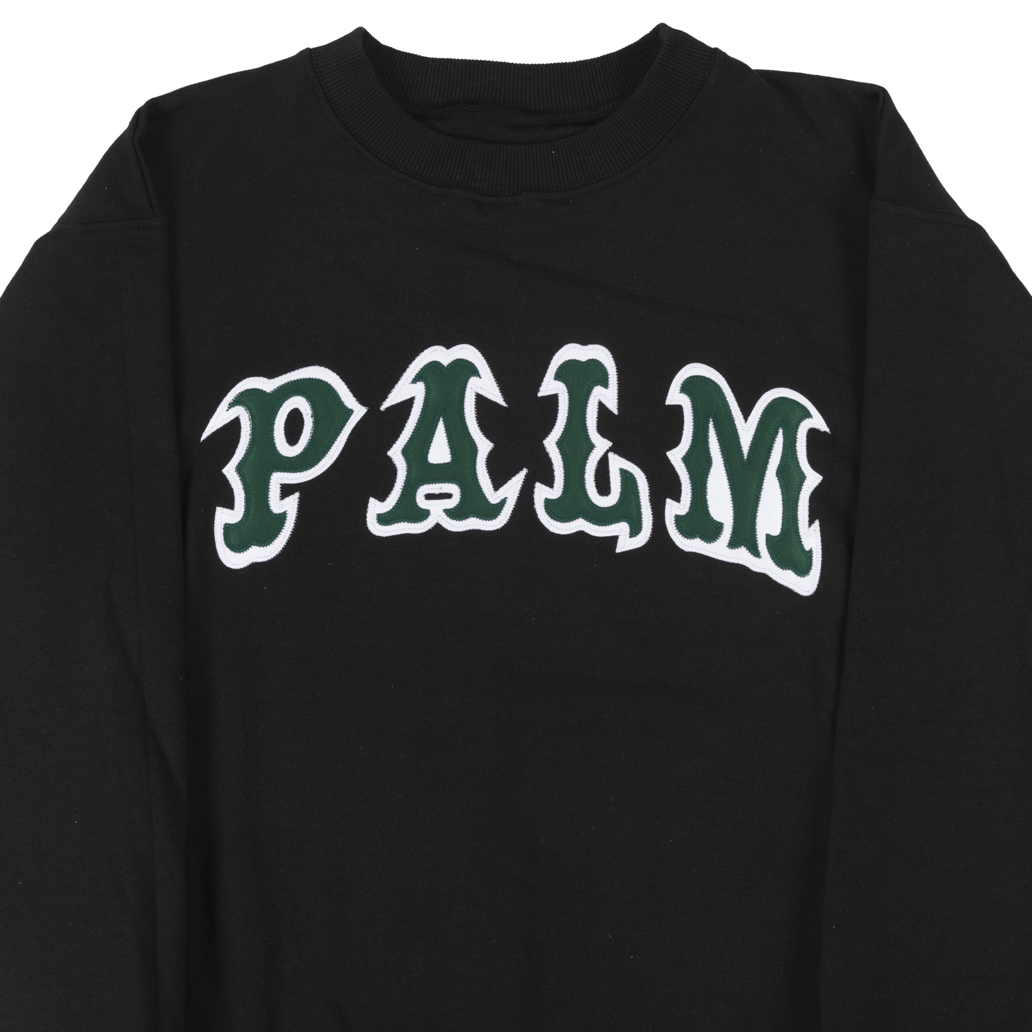 League Crewneck - Black/Green