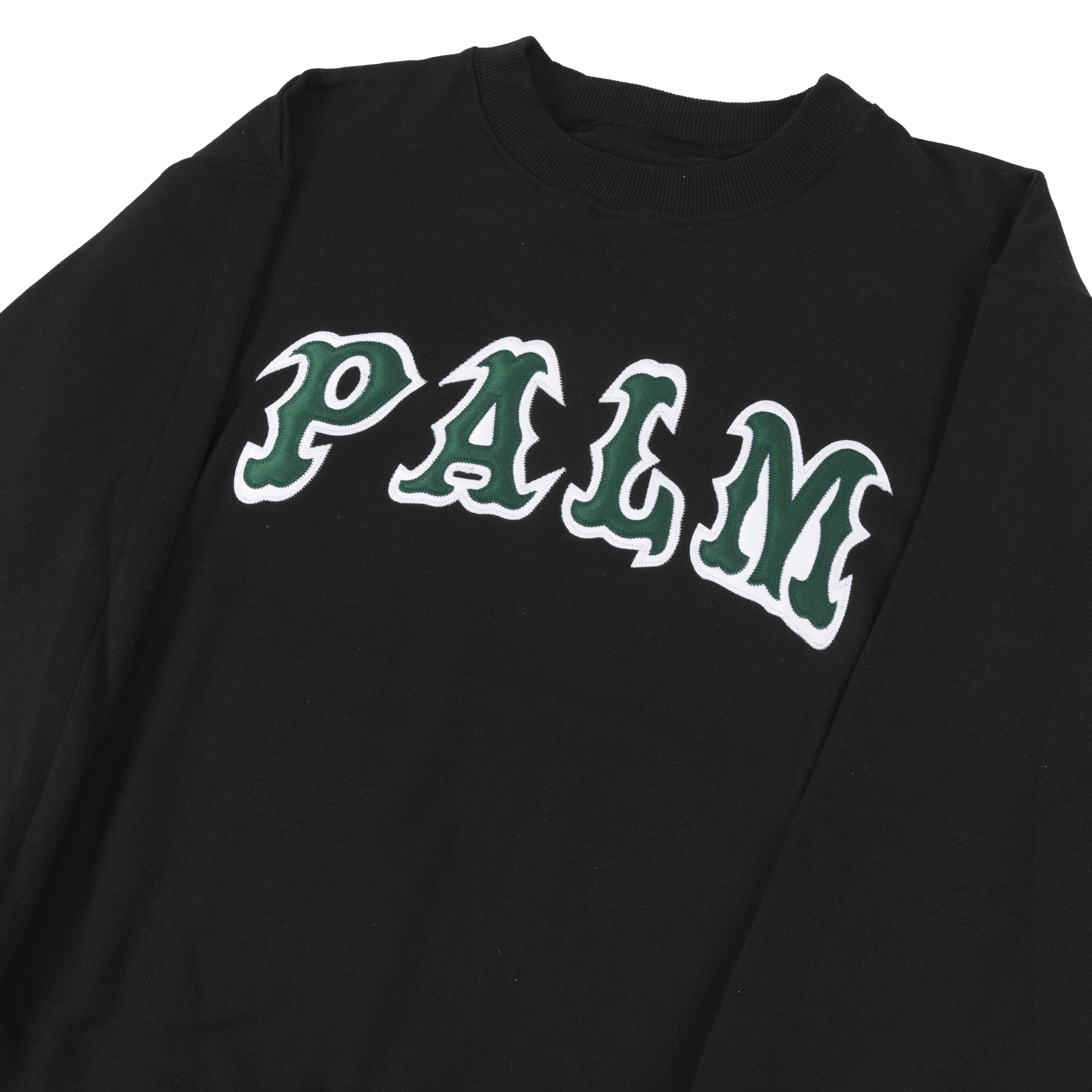 League Crewneck - Black/Green