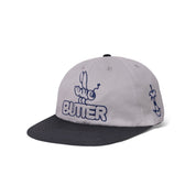 Critter 6 Panel Cap - Grey/Black