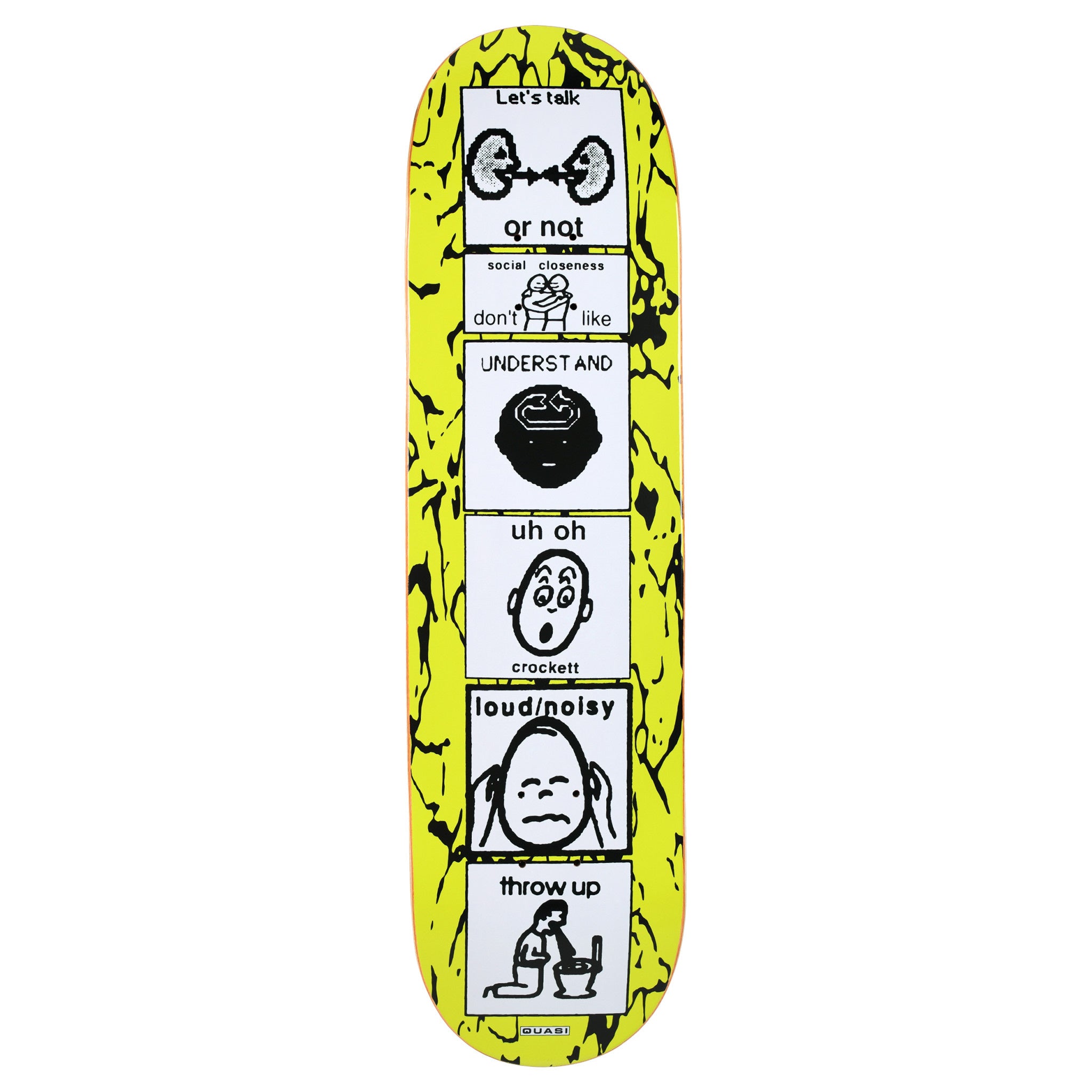 Crockett "The Puker" Deck - 8.25"