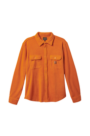 Bowery L/S Arctic Stretch Fleece - Burnt Orange