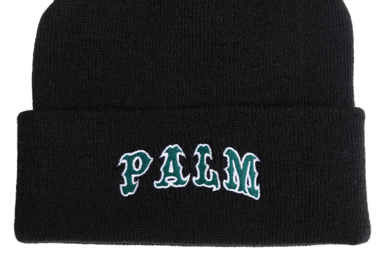 League Cuffed Classic Beanie - Black/Green