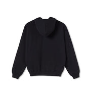 Cut Logo Hoodie - Black