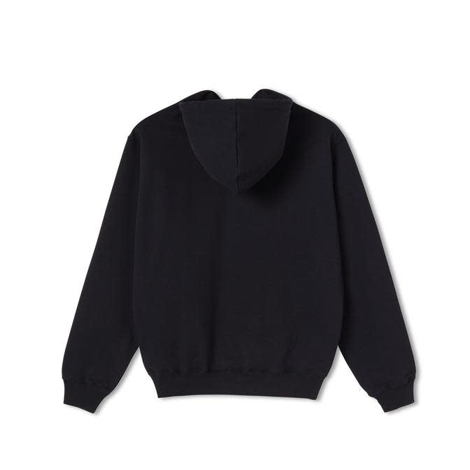 Cut Logo Hoodie - Black