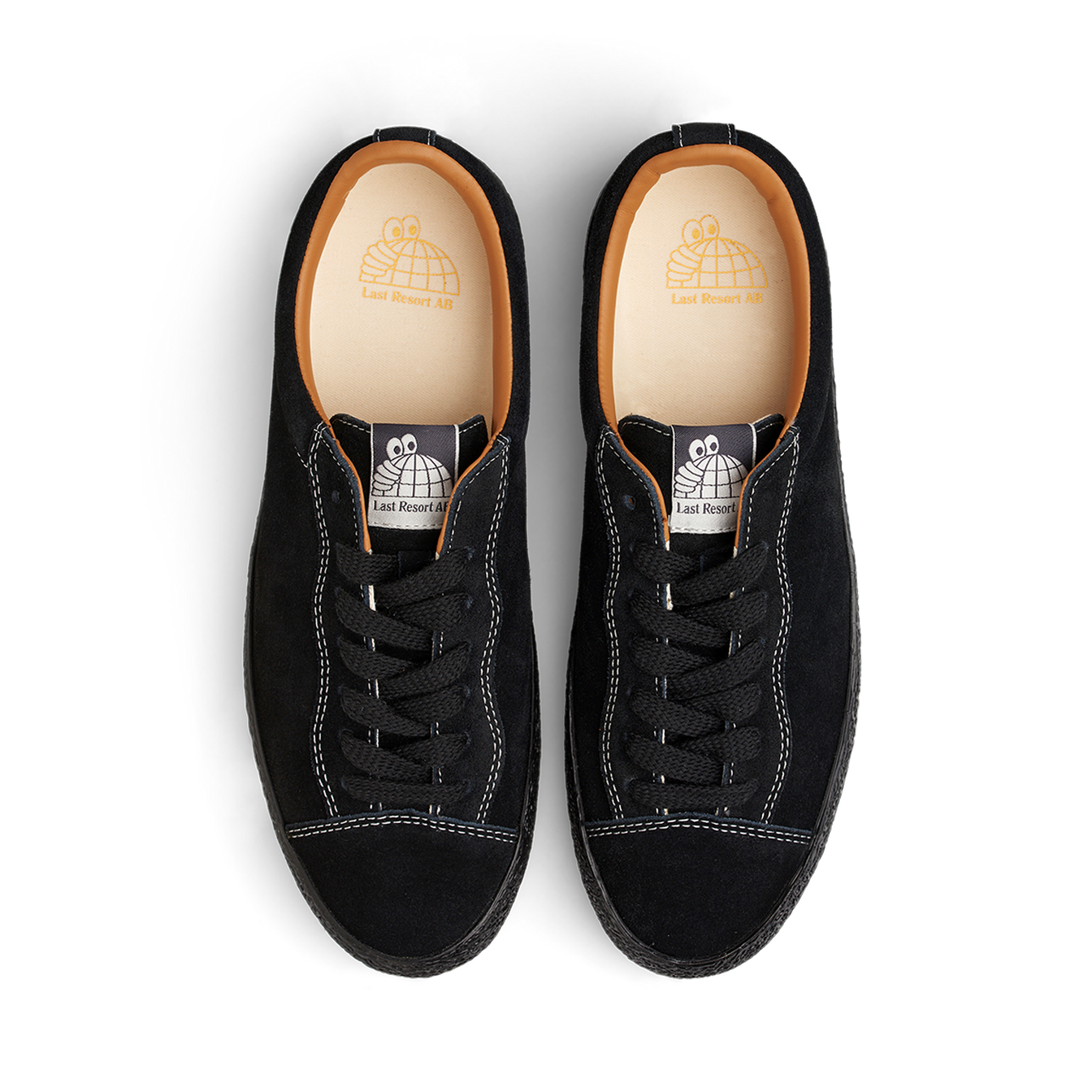 VM002 Suede Lo - Black/Black/White