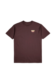 Linwood S/S Standard Tee - Mahogany/Gold/Red