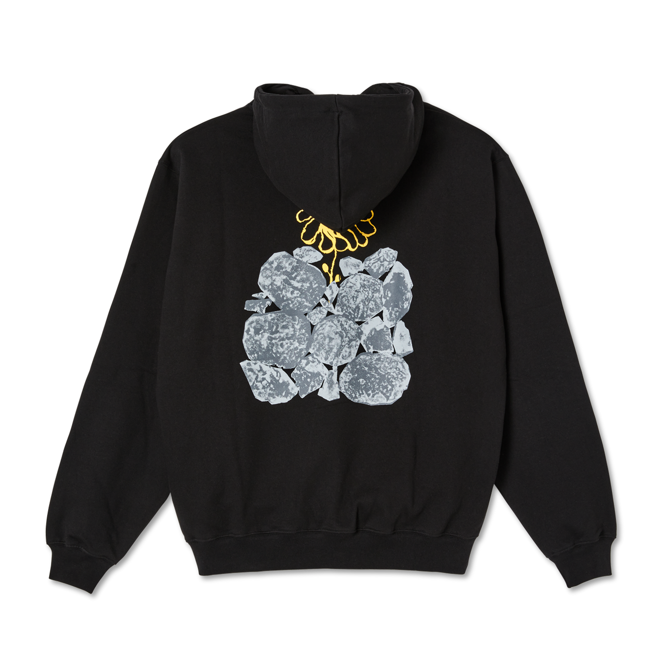 Flower Hoodie - Black