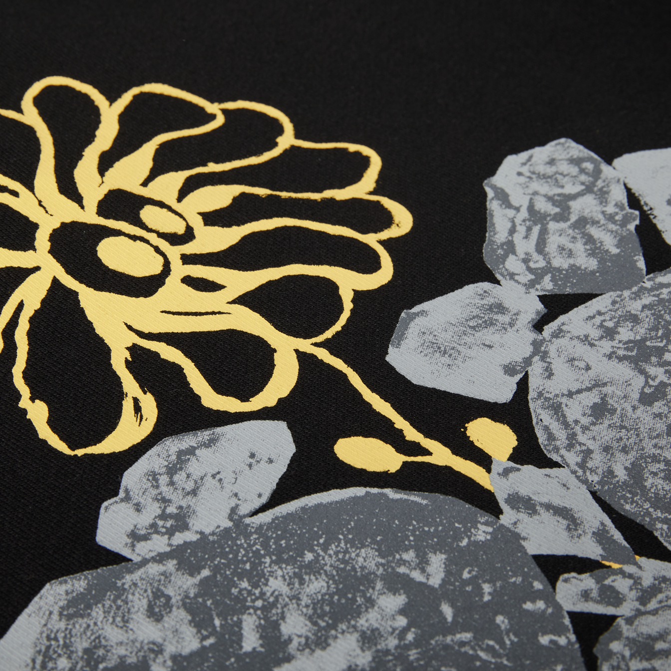 Flower Hoodie - Black