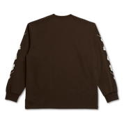 T-shirt à manches longues Rat Race - Marron chocolat