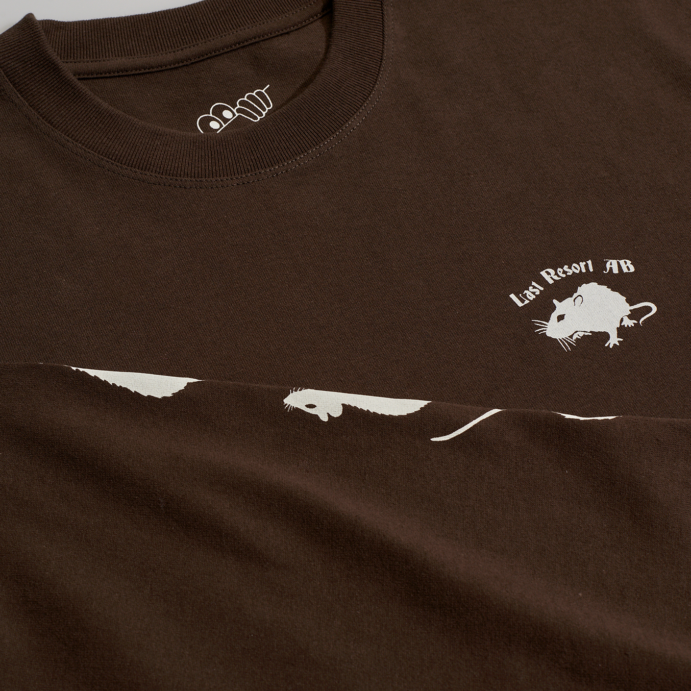 T-shirt à manches longues Rat Race - Marron chocolat