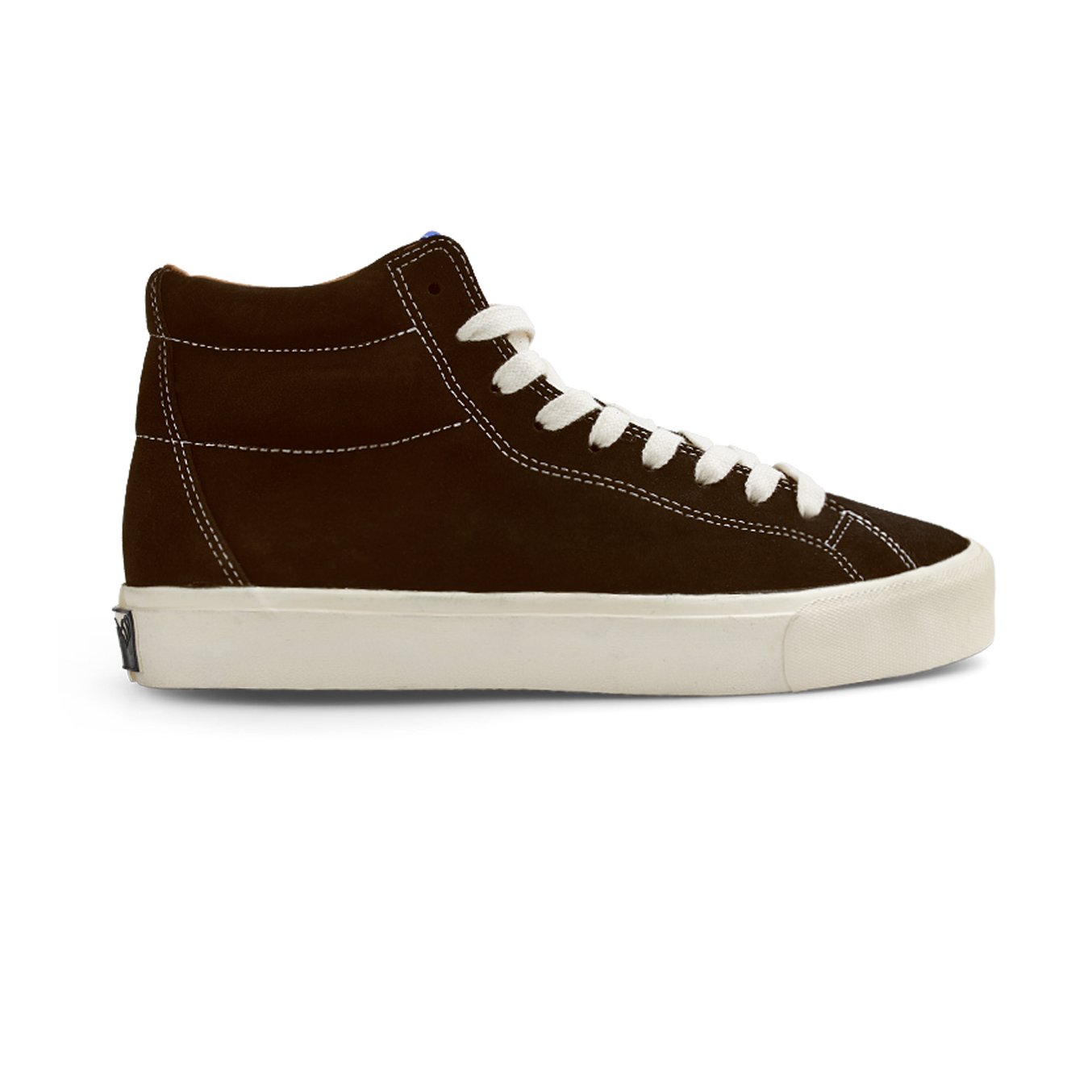 VM003 Suede Hi - Marron chocolat/blanc