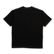 T-shirt croisé - Noir