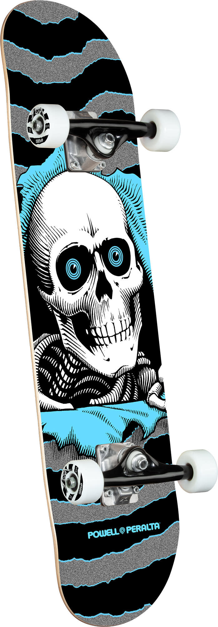 Ripper One Off Silver/Light Blue Birch Complete - 7.75" x 31.08"