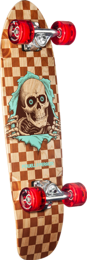 Plancher de trottoir Sidewalk Surfer Natural Checker Ripper Birch complet - 8,37" x 28,20"