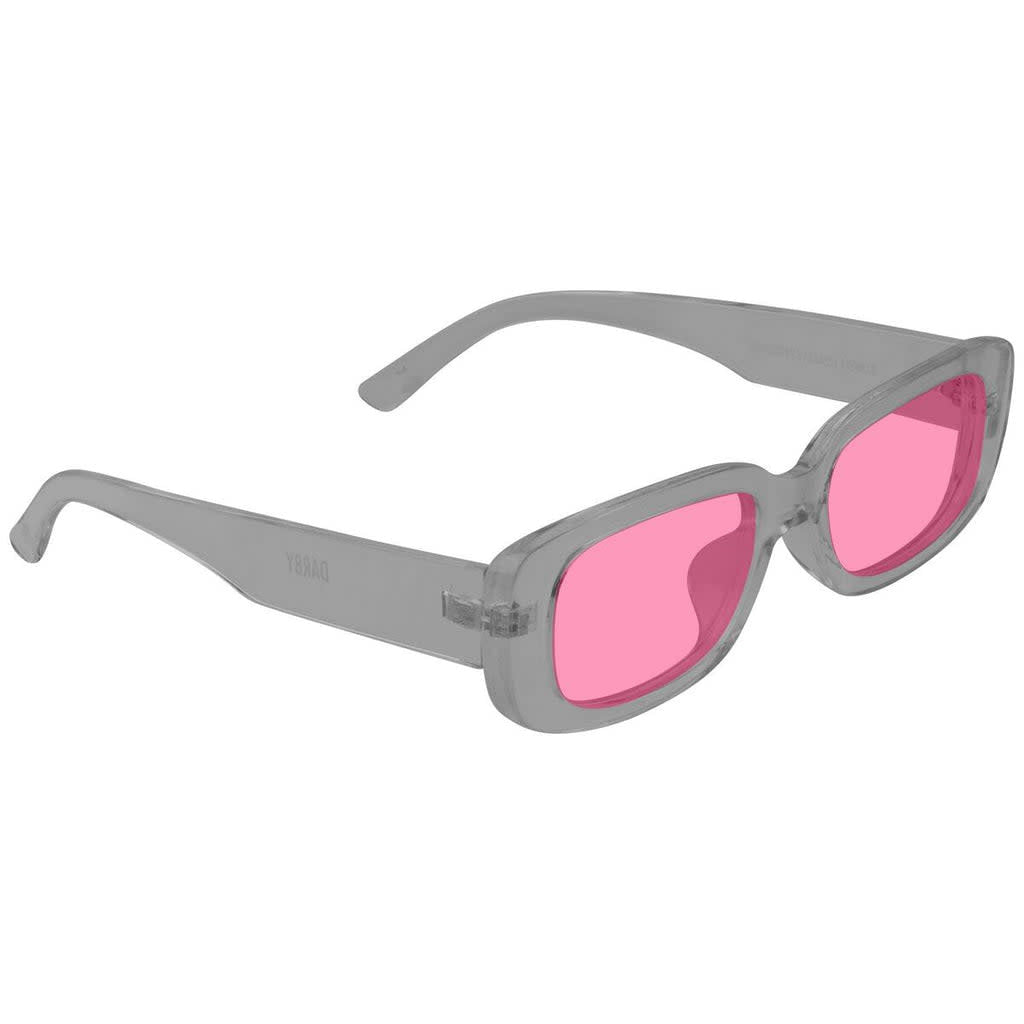 Lunettes de soleil polarisées Darby - Verres gris/rose transparents 