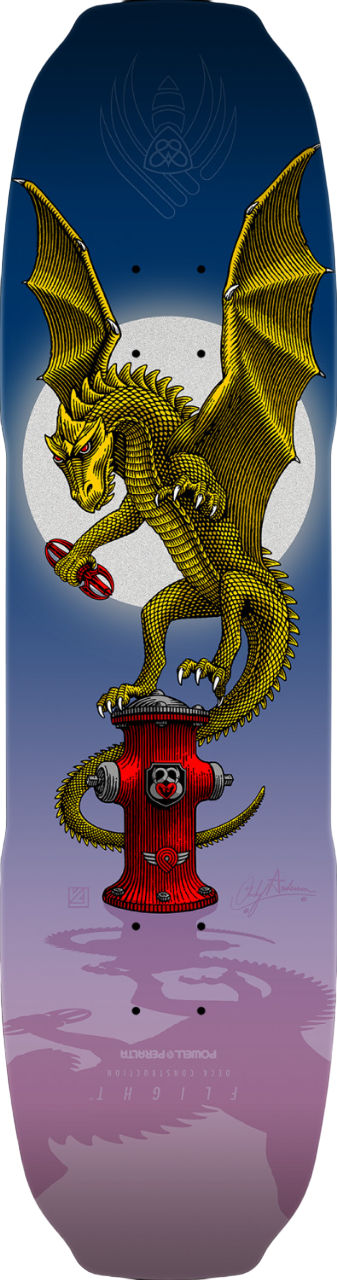 Andy Anderson Baby Heron (Vajra) Flight® Deck - 8.4" x 32.5"