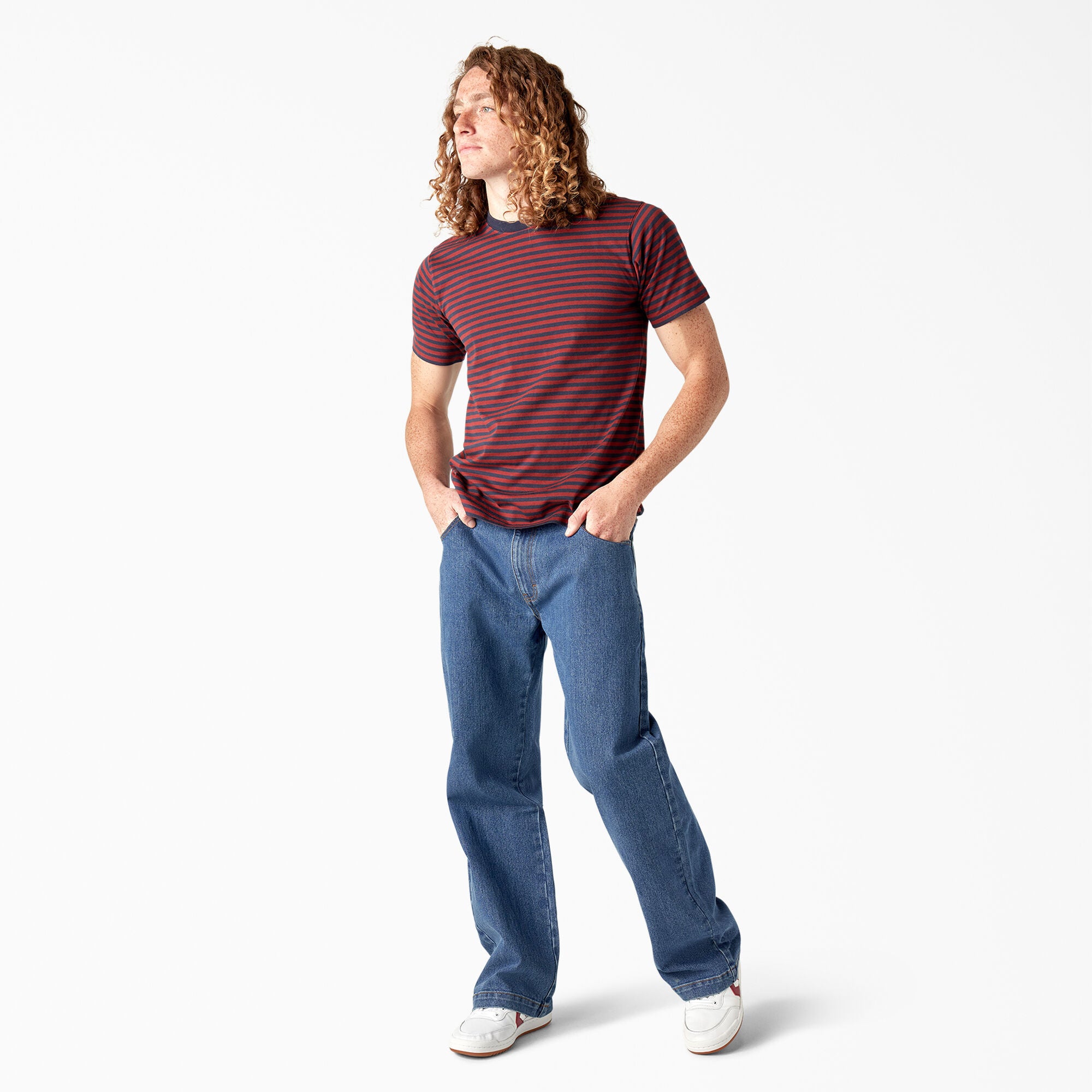 Wingville Loose Fit Jeans - Stonewashed Vintage Blue (WVB)