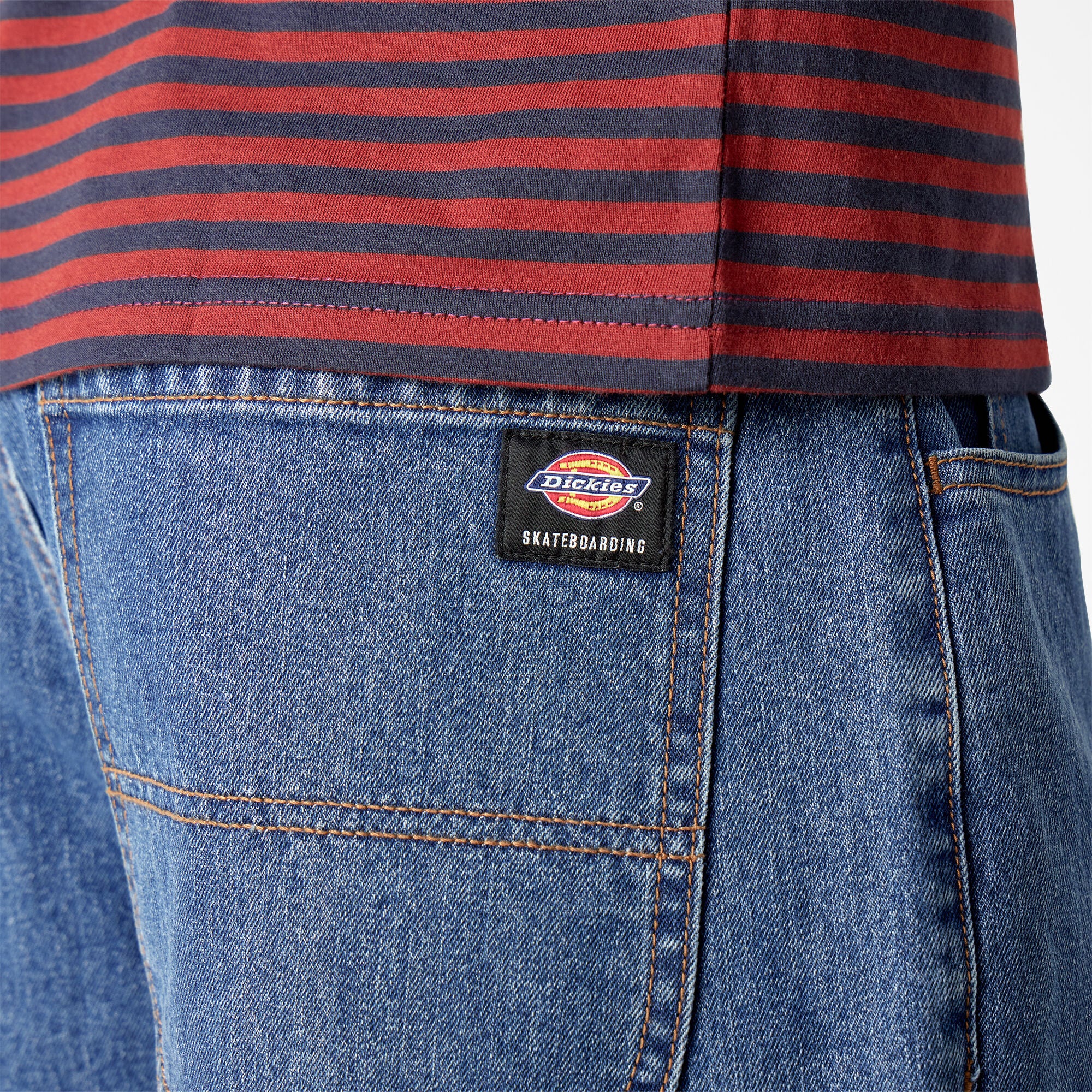 Wingville Loose Fit Jeans - Stonewashed Vintage Blue (WVB)