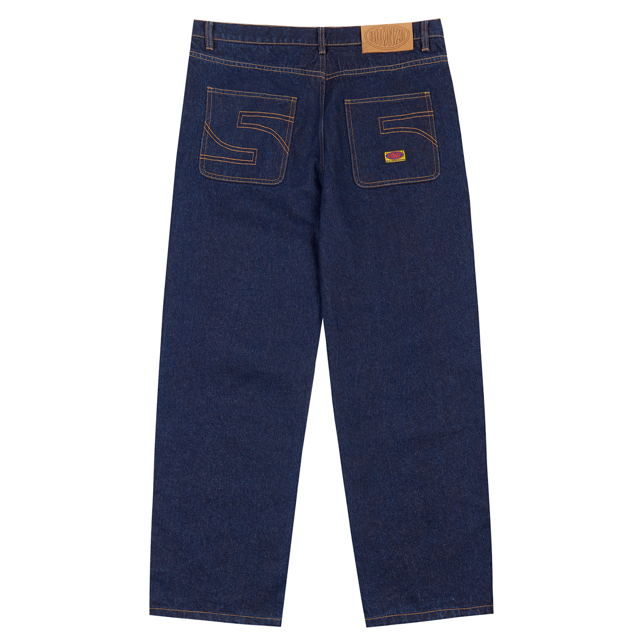 Jean 56 en denim - Délavage indigo