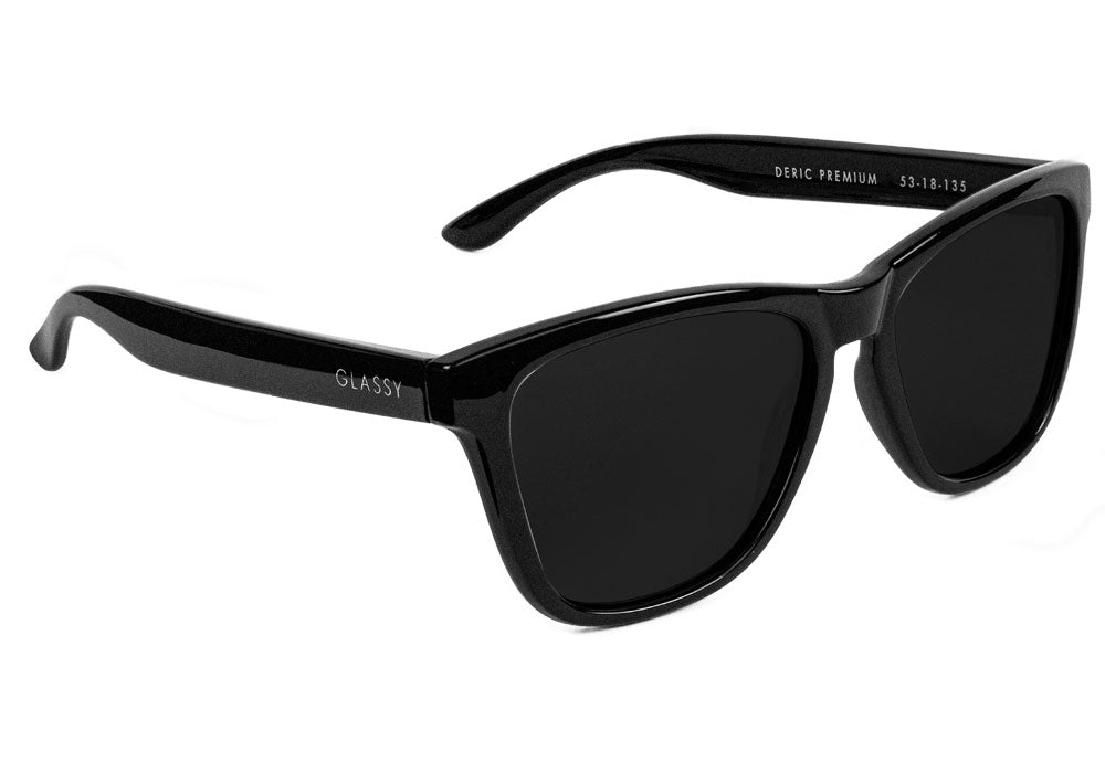 Deric Lunettes de Soleil Polarisées Premium - Noir