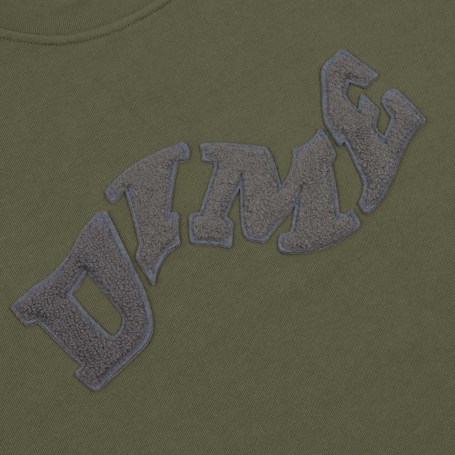 College Crewneck - Army Green