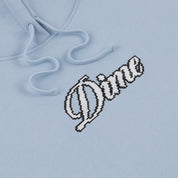 Sweat à capuche Pixel Cursive - Glace de pierre