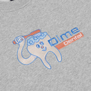 Dental Care Crewneck - Heather Gray