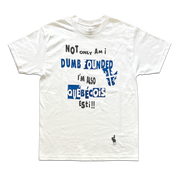 Dumbfounded QC Tee - White