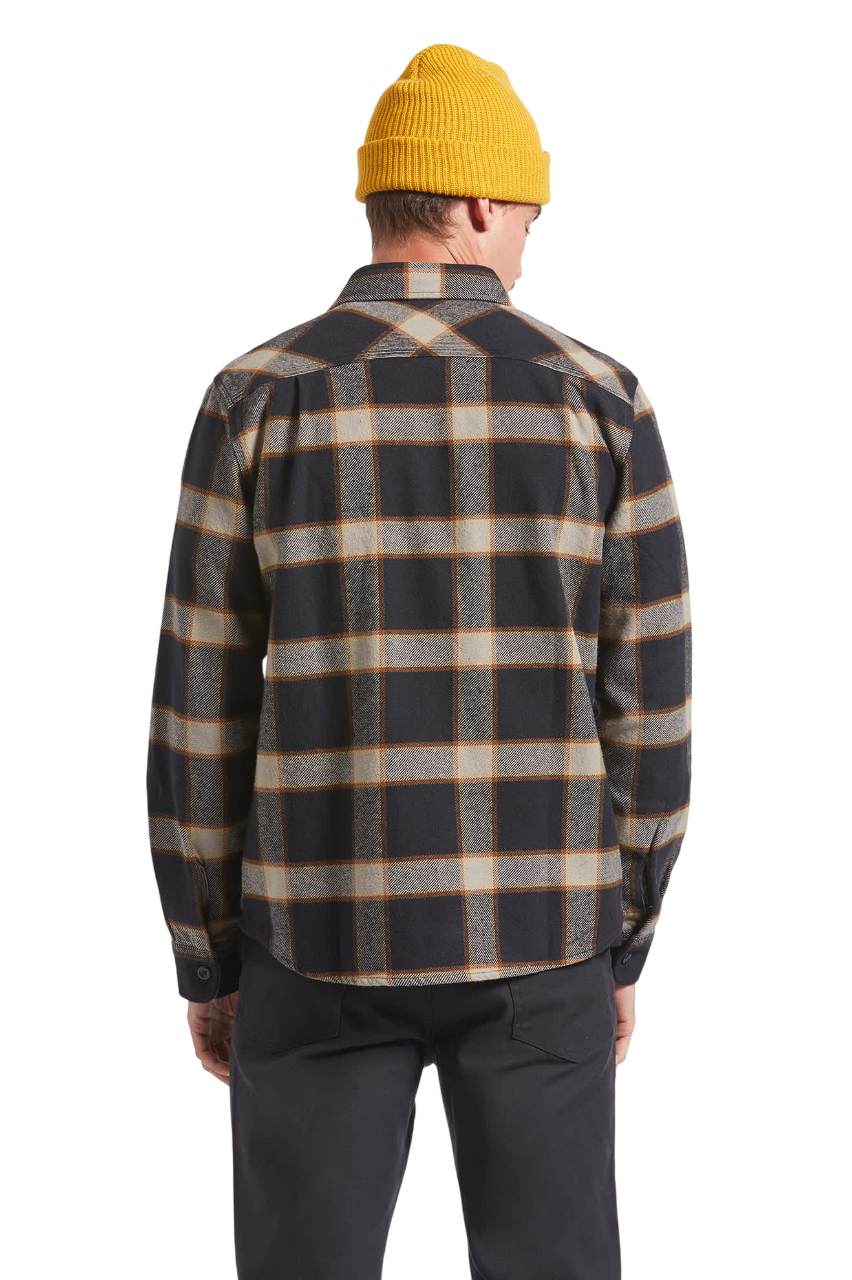 Bowery Heavyweight Flannel - Black/Cream
