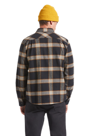 Bowery Heavyweight Flannel - Black/Cream
