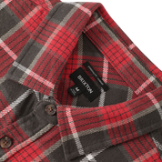 Bowery Flannel - Washed Red/Black