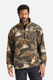 Couverture polaire 1/2 zip - Camouflage brossé