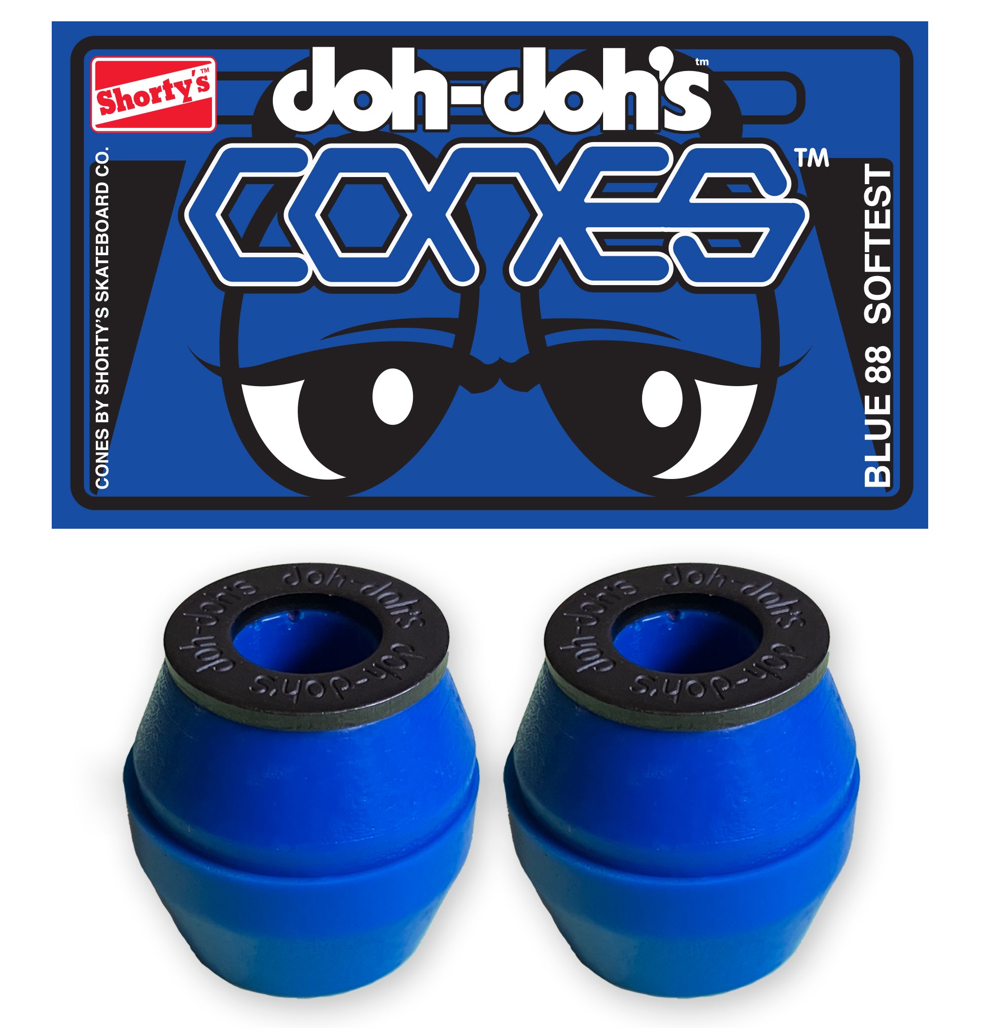 Doh Doh CONES Blue 88A - Softest