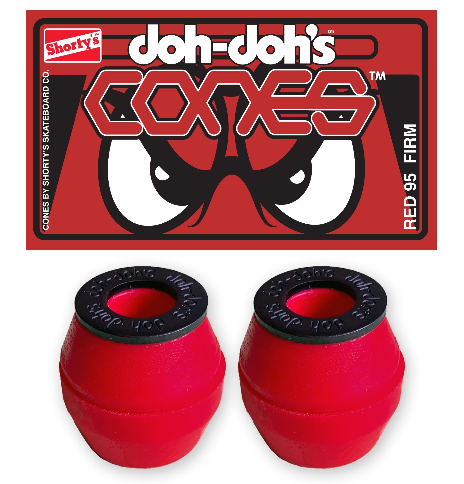 Doh Doh CONES Red 95A - Firm