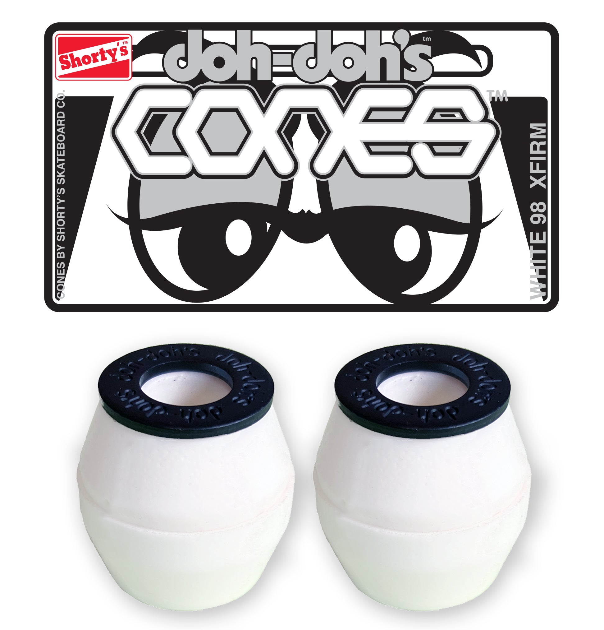 Doh Doh CONES White 98A - Xfirm