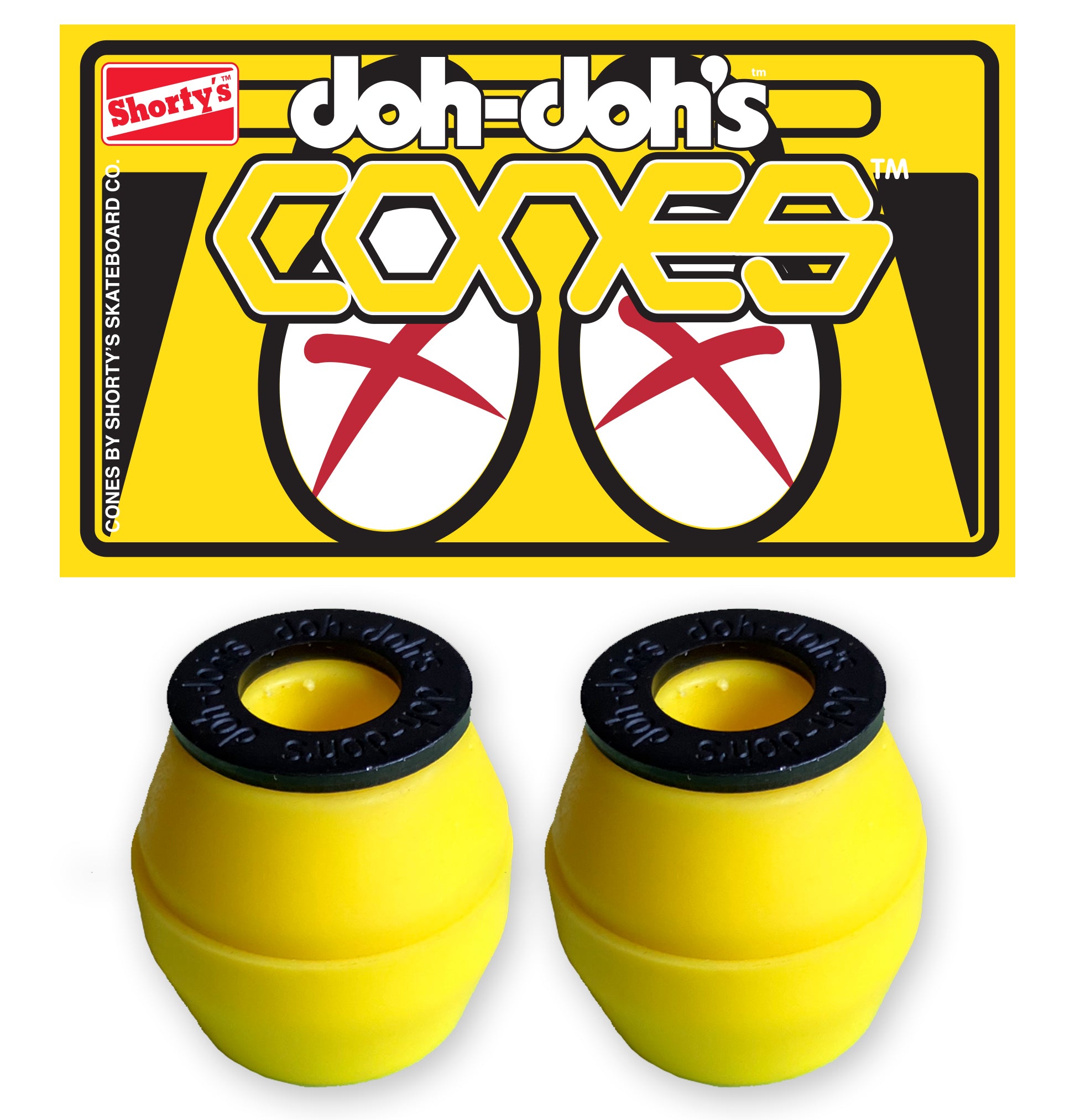 Doh Doh CONES Yellow 92A - Soft