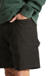 Builders Carpenter Stretch Short - Washed Black